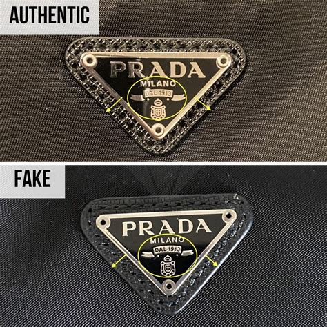 prada lock with keys real vs fake|genuine prada leather.